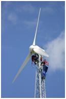 10 kW Windkraftrotor ( Fa. Aircon)